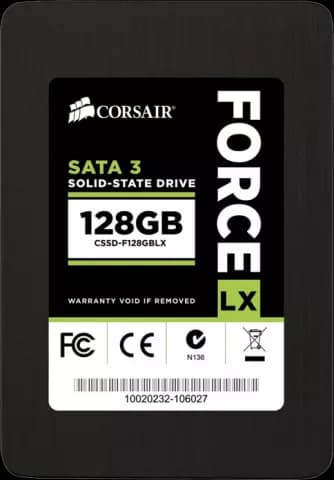 حافظه SSD اینترنال 128گیگابایت Corsair مدل Force LX CSSD-F128GBLX 120G