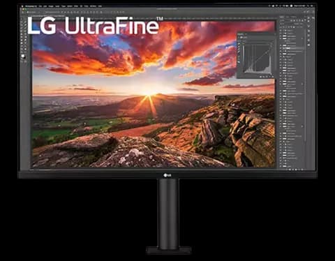 مانیتور 31.5 اینچ LG مدل UltraFine Ergo 32UN880-B