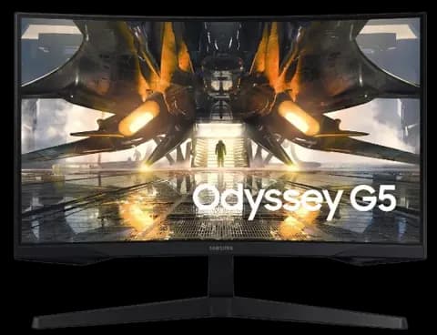 مانیتور گیمینگ منحنی 27 اینچ Samsung مدل Odyssey G5 S27AG550EM