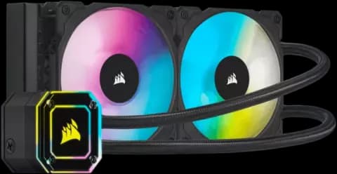 خنک کننده پردازنده Corsair مدل iCUE H100i Elite Capellix RGB