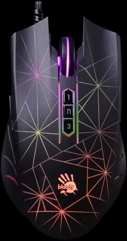 موس سیمی گیمینگ A4TECH مدل Bloody P81s RGB