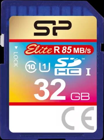 مموری کارت 32 گیگابایت Silicon Power مدل Elite کلاس 10 استاندارد UHS-I U1 همراه با آداپتور
