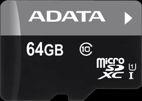 مموری کارت 64گیگابایت Adata مدل PREMIER AUSDX64GUICL10-RA1