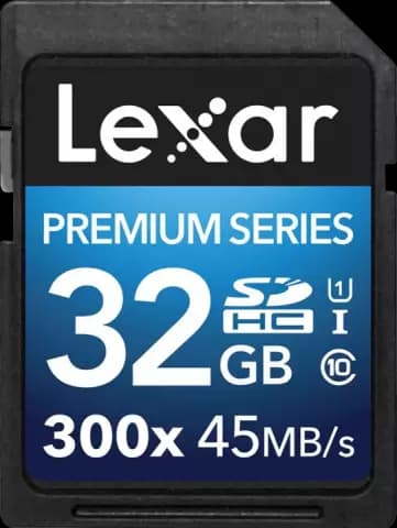 مموری کارت 32گیگابایت Lexar مدل PREMIUM 300X