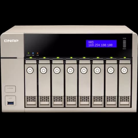 ذخیره ساز تحت شبکه QNAP مدل TVS-863-4G